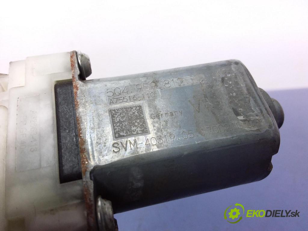 Vw Passat 2017 mechanismus stahování Sklenka: Zad: Levý: 3G5839461B