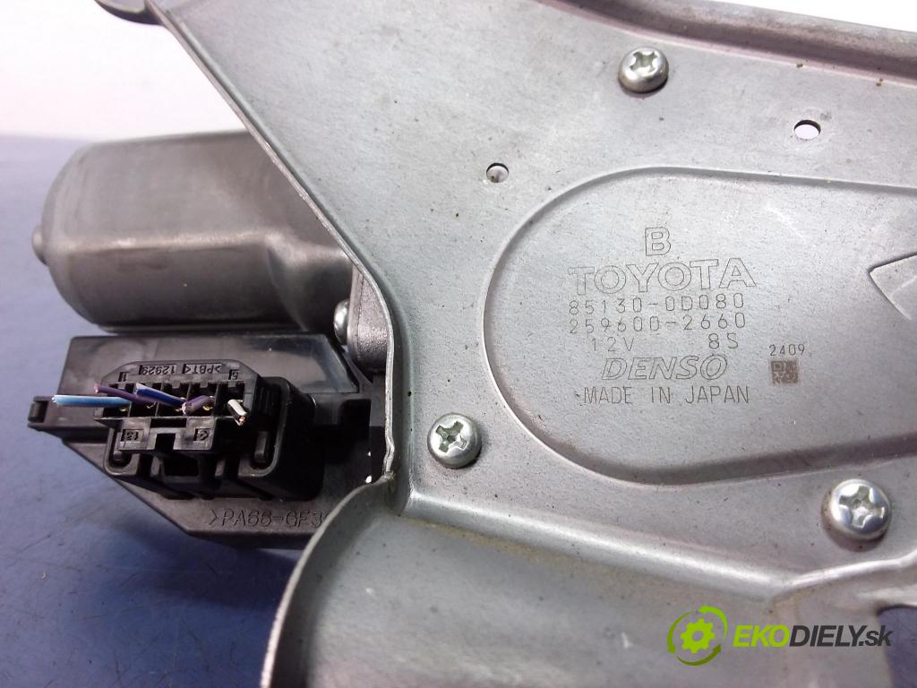 Toyota Yaris 2015 motor: Stierače: zad 85130-0D080
