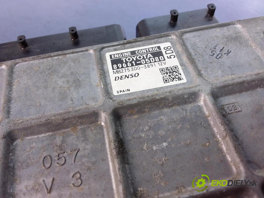 Toyota Avensis 2009 riadiaca jednotka Motor: 89661-05D80