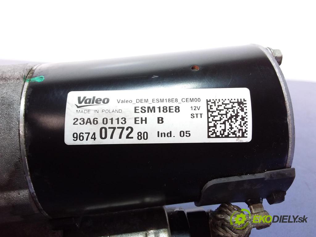 Peugeot 208 2016 štartér 9674077280