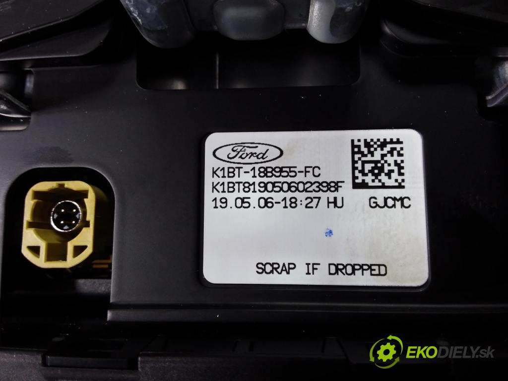 Ford Fiesta 2019 Zobrazit: Rádio: / GPS K1BT-18B955-FC