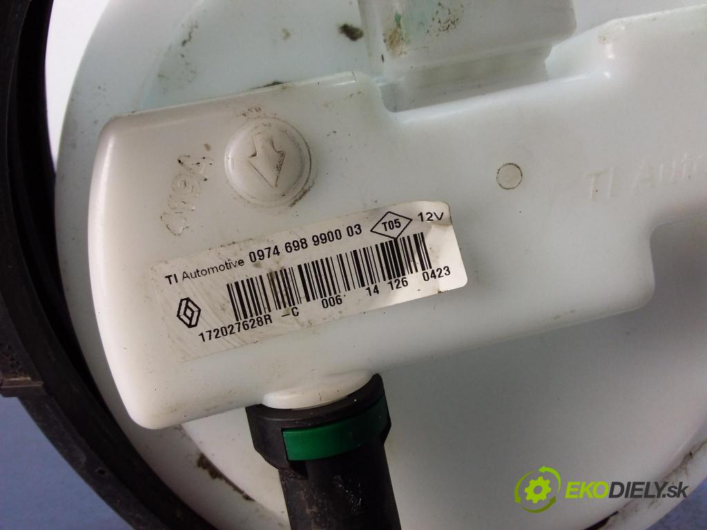 Renault Clio 2014 čerpadlo Pohonné hmoty / Systém Měření 172027628R
