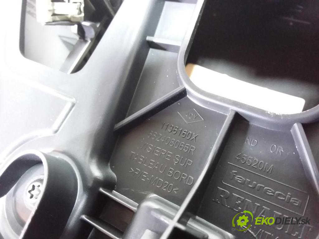 Renault Clio 2013 kokpit,pristrojová doska 682408065R