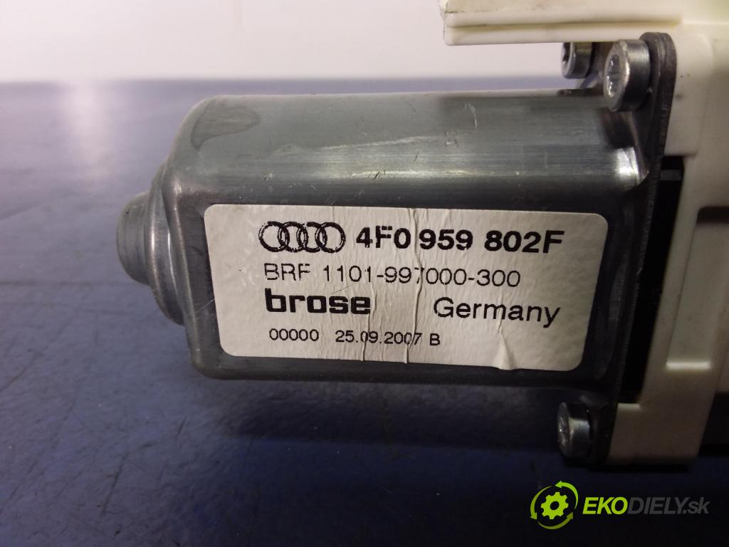 Audi A6 2007 mechanismus stahování Sklenka: Zad: v pravo: 4F0959802F