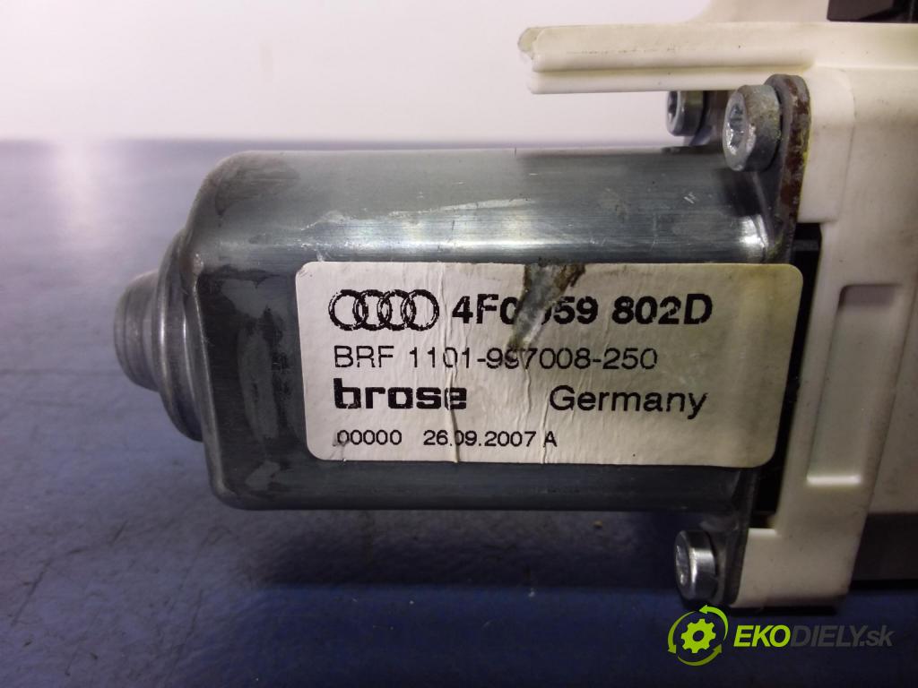 Audi A6 2007 mechanismus stahování Sklenka: před v pravo: 4F0959802D