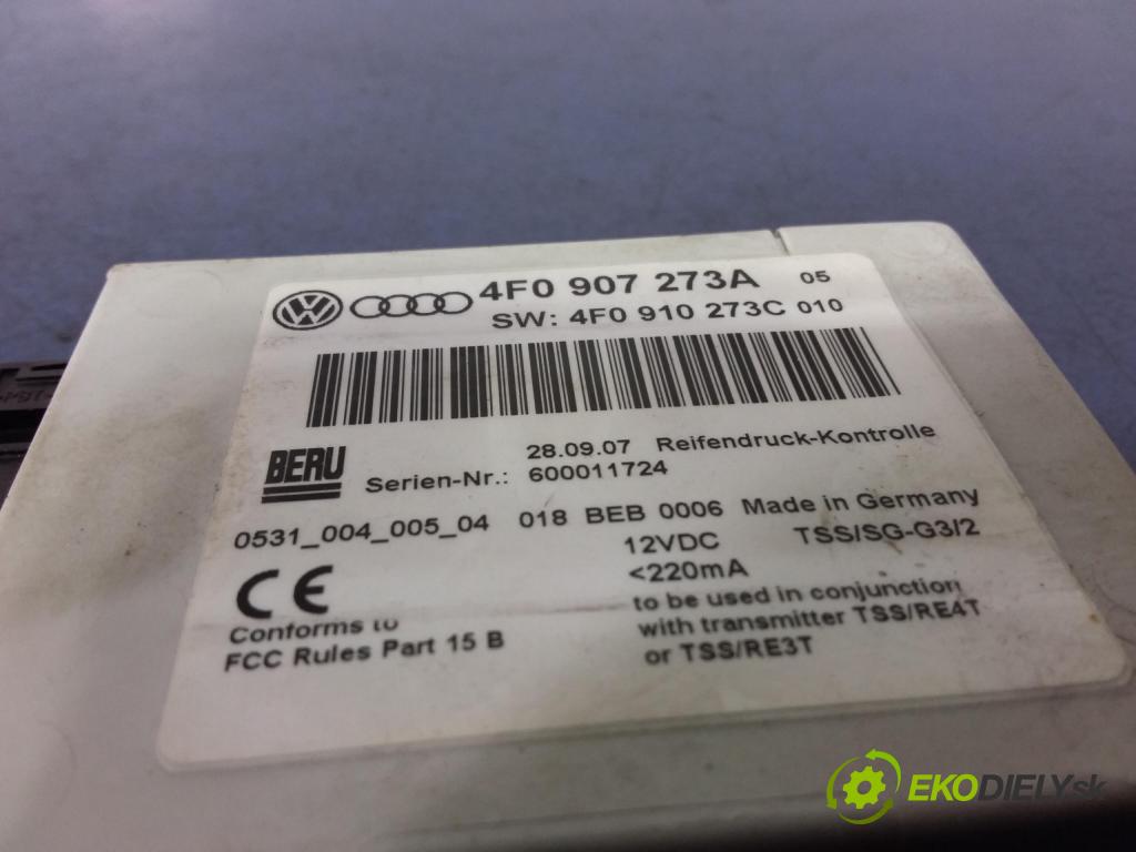 Audi A6 2007 snímač Tlak Pneumatiky: 