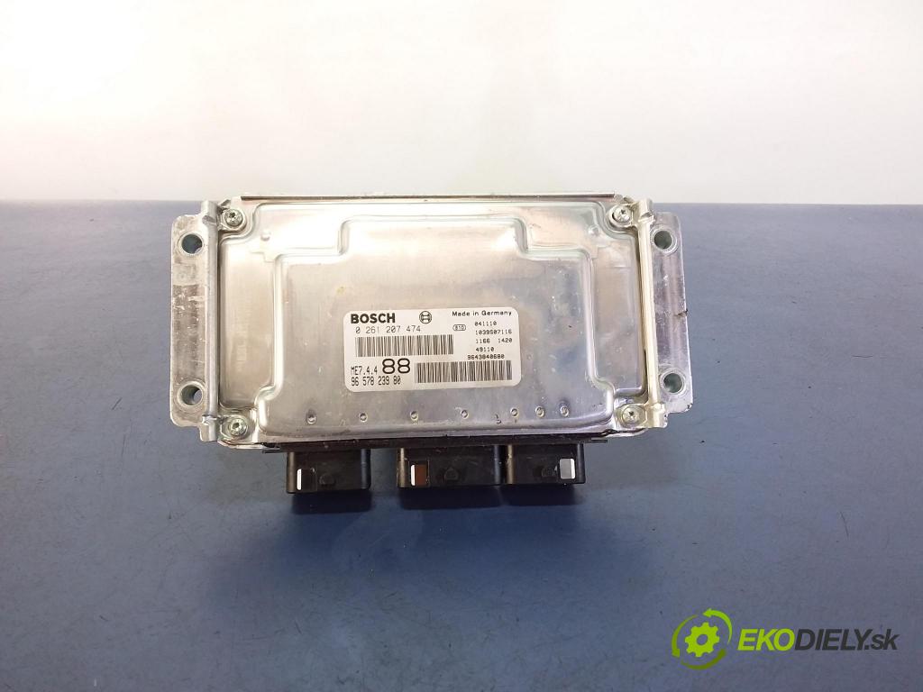 Peugeot 307 2004 riadiaca jednotka Motor: 9657823980