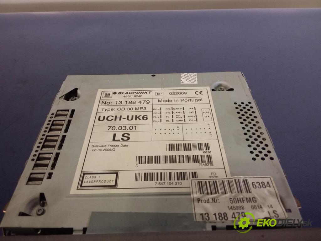 Opel Signum 2007 Radio I Navigácia: 453116246