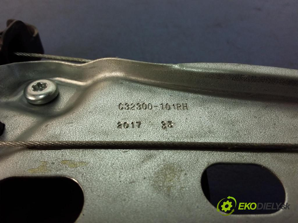 Opel Astra 2017 mechanismus stahování Sklenka: Zad: v pravo: 39134106