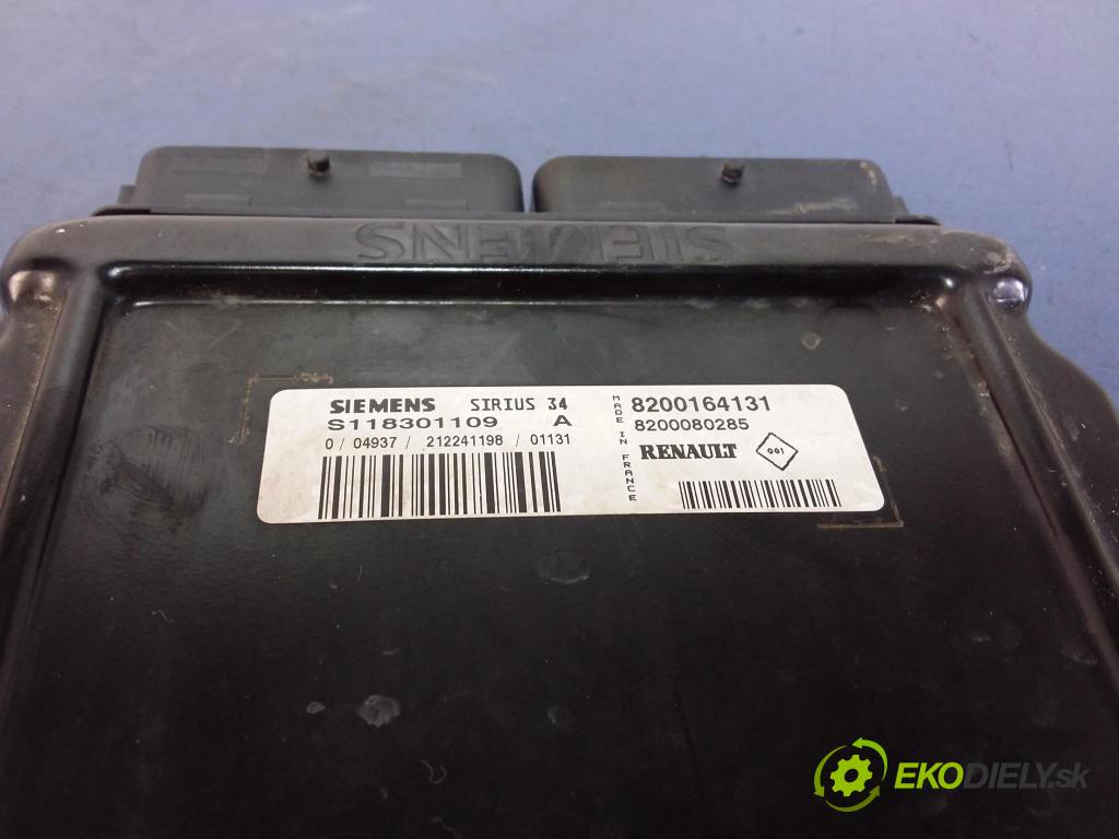 Renault Clio 2001 riadiaca jednotka Motor: 8200164131