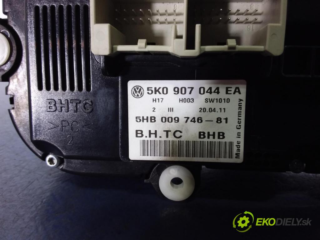 Vw Jetta 2011 rúrka Klimatizácia: 5K0907044EA
