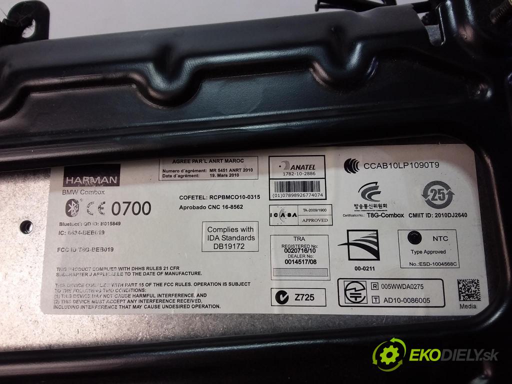 Bmw Seria 7 2012 Zesilovač: Rádio: Navigacia: 925715001
