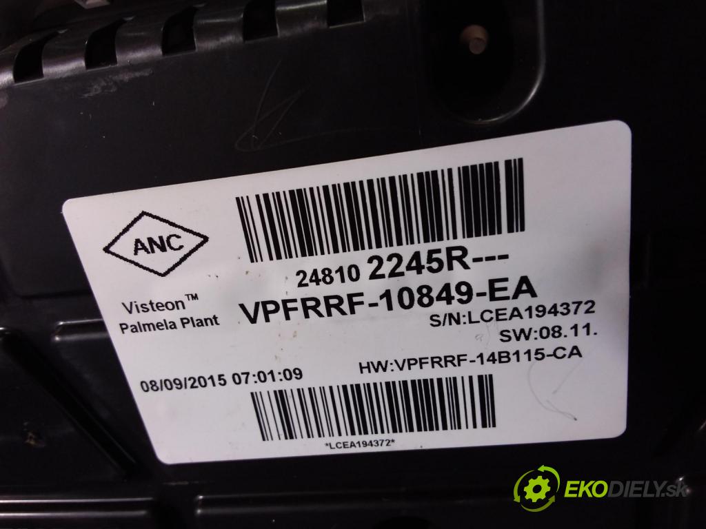 Renault Clio 2015 prístrojovka/ budíky 248102245R