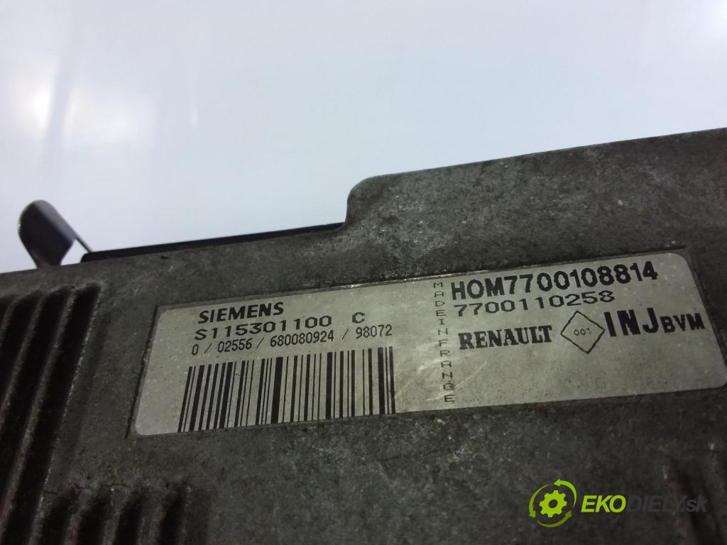 Renault Clio 1998 riadiaca jednotka Motor: 7700108814