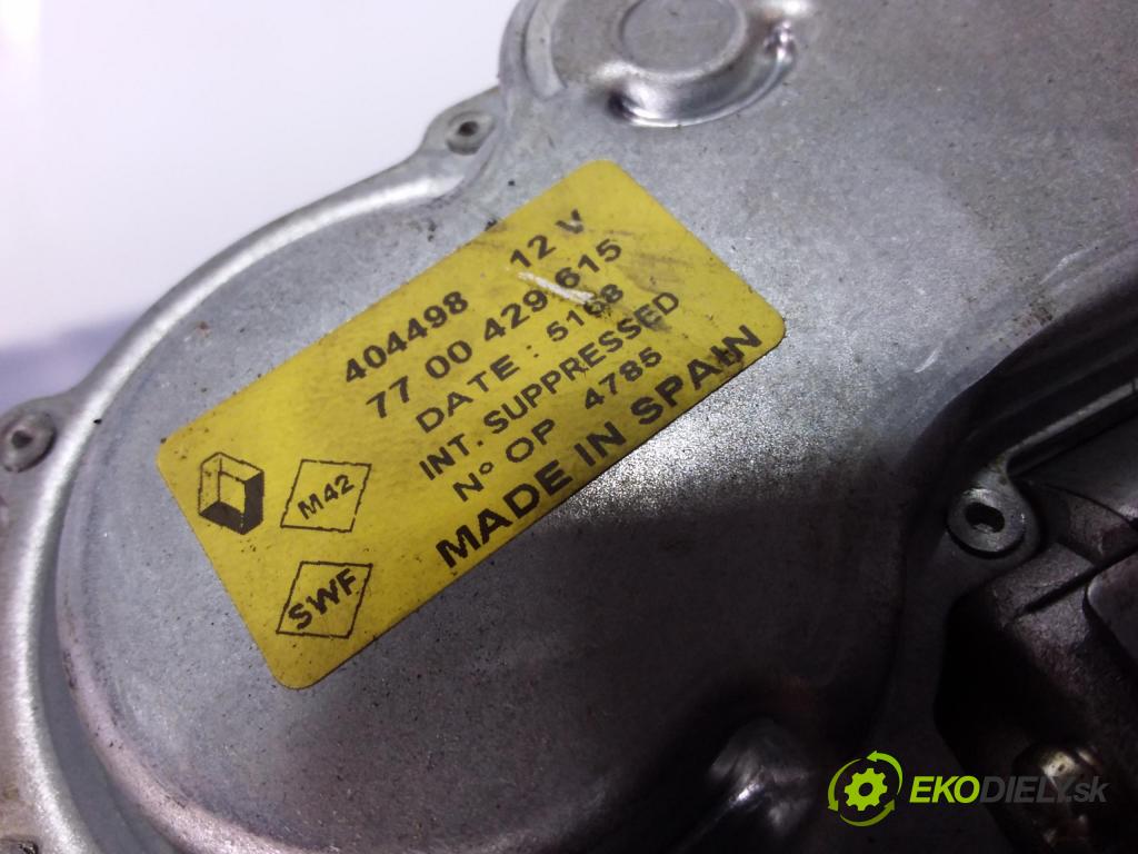 Renault Clio 1998 motor: Stierače: zad 7700429615
