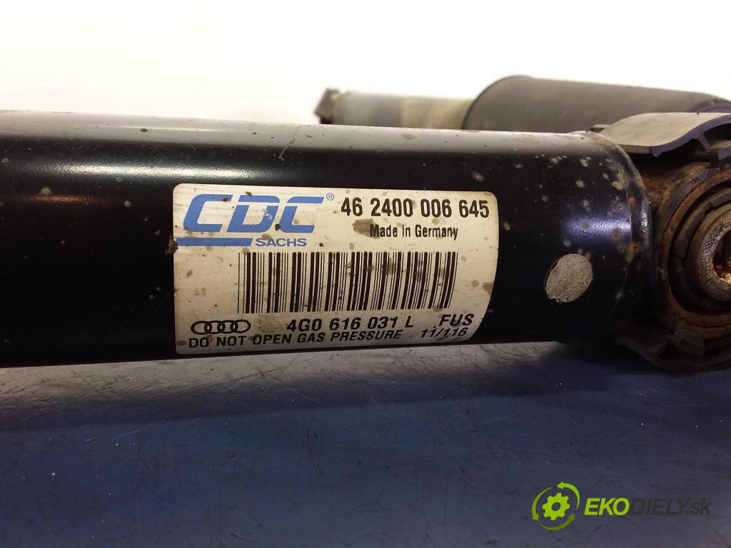 Audi A7 2011 tlumič Zad: Lewy. 4G0616031L