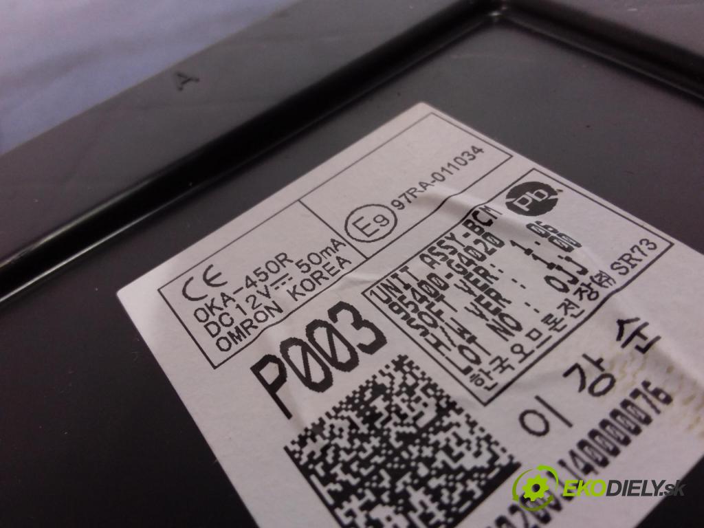 Hyundai I30 2020 riadiaca jednotka Komfortu 95400-G4020