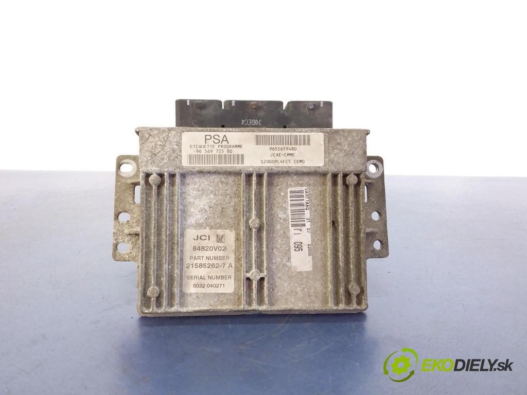 Peugeot 206 2005 riadiaca jednotka Motor: 9655659480