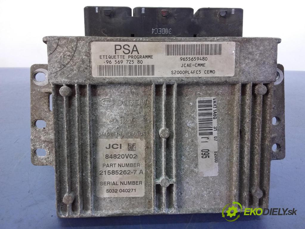 Peugeot 206 2005 riadiaca jednotka Motor: 9655659480