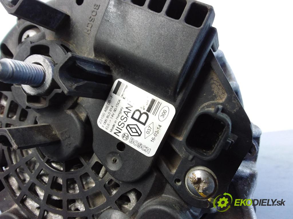 Nissan Qashqai 2014 Alternator 231004BE0B-F