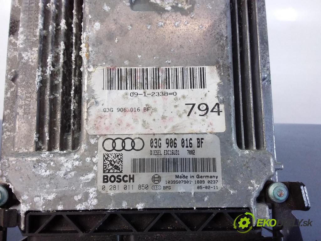 Audi A6 2005 riadiaca jednotka Motor: 03G906016BF
