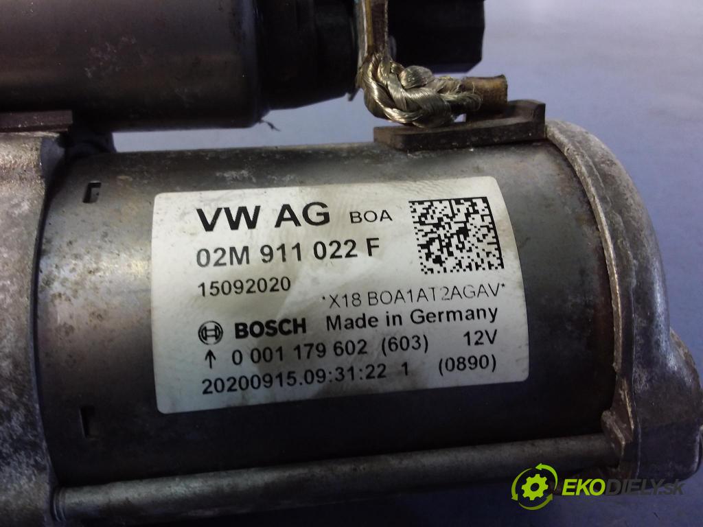 Vw Golf 2020 štartér 02M911022F