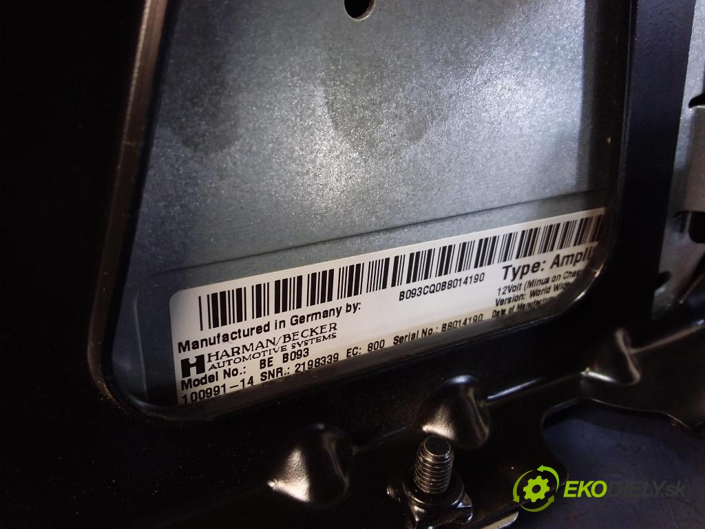 Bmw Seria 5 2011 Zesilovač: Rádio: Navigacia: 9241334