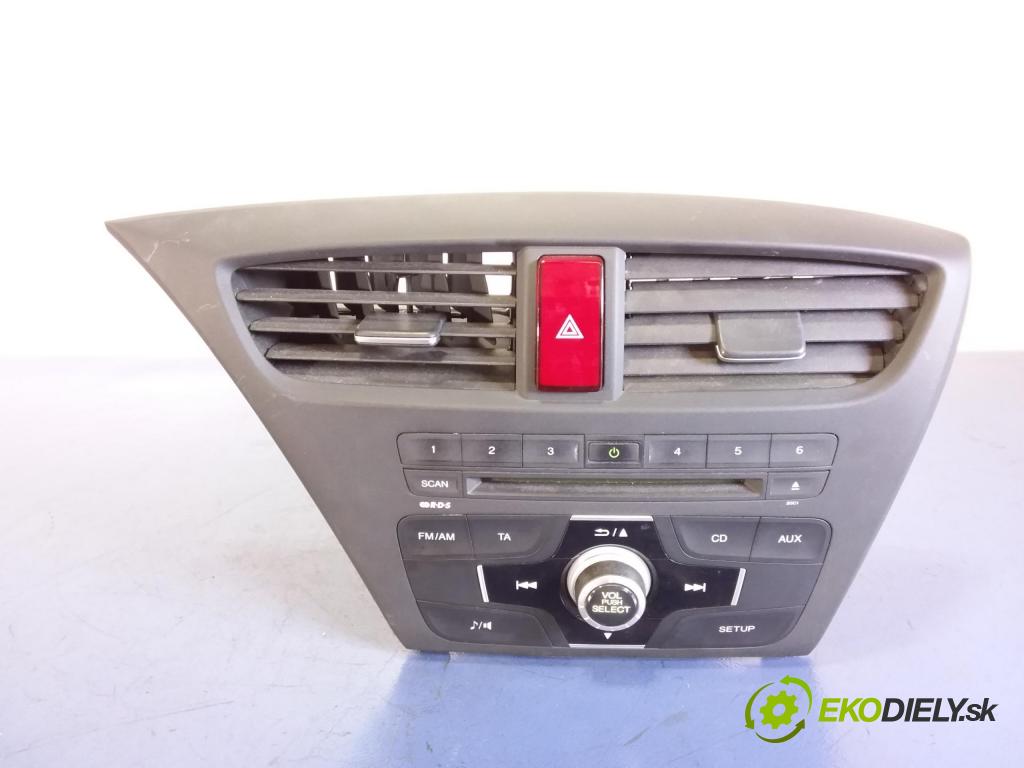 Honda Civic 2012 Radio I Navigácia: 39100-TV0-G011