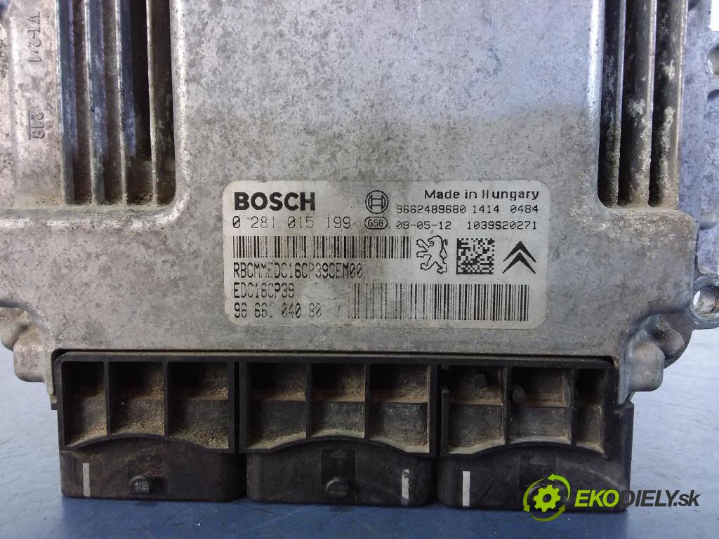 Citroen C8 2009 riadiaca jednotka Motor: 0281015199