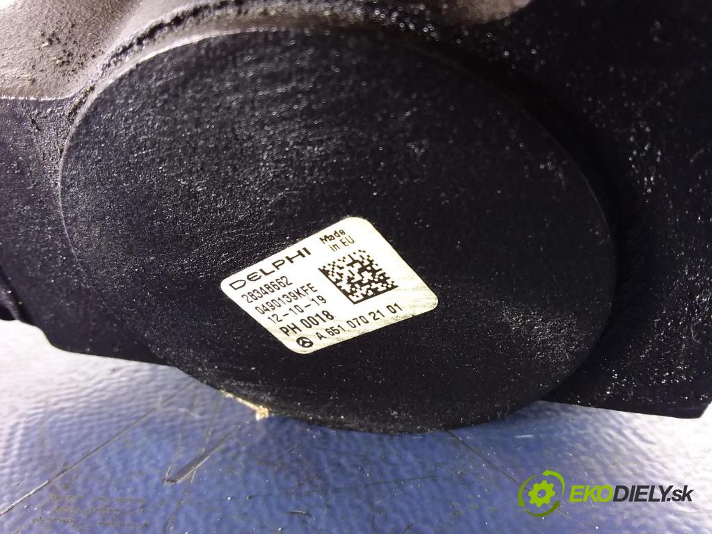 Mercedes GLK-Klasa 2012 čerpadlo Injekce: A6510702101