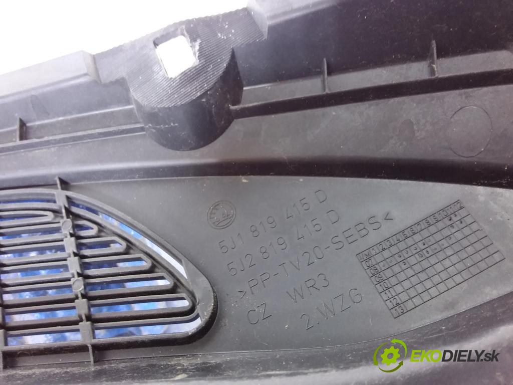 Skoda Roomster 2009 torpédo 5J1819415D