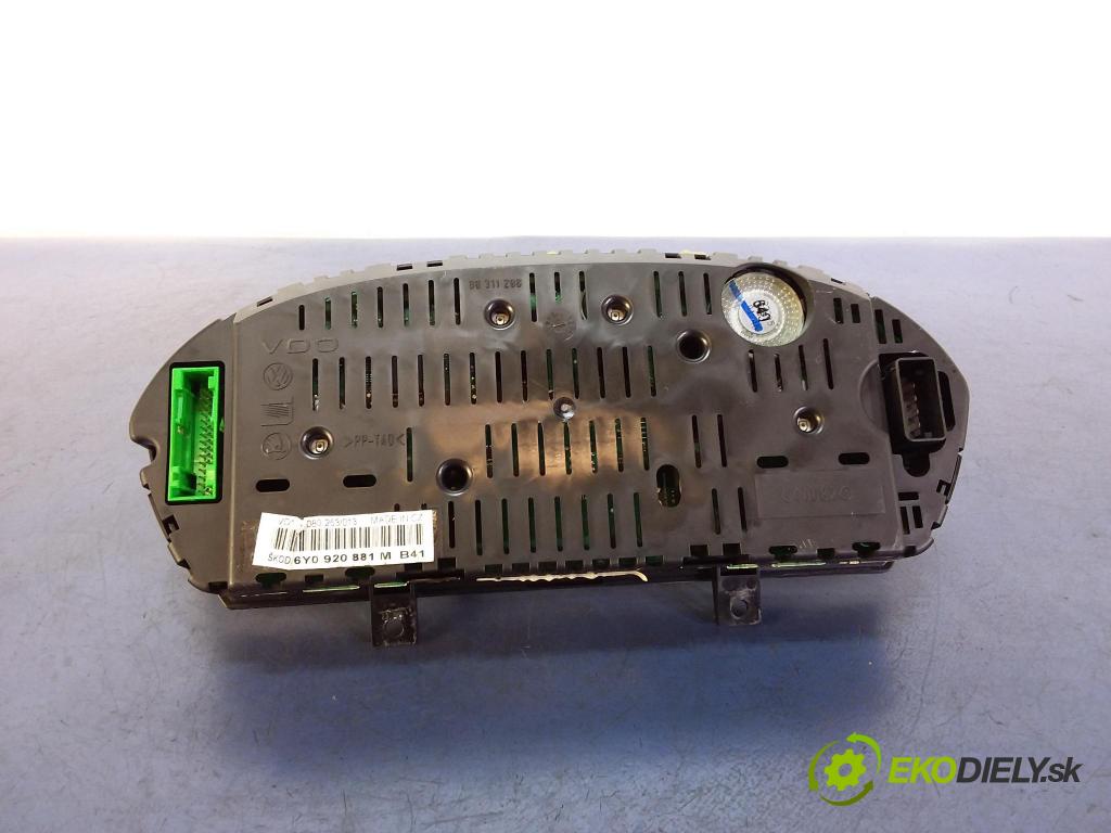 Skoda Fabia 2006 prístrojovka/ budíky 6Y0920881M