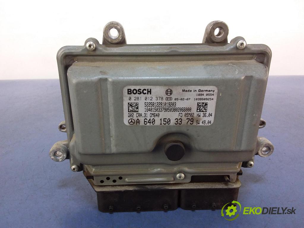 Mercedes A-klasa 2005 riadiaca jednotka A6401503379