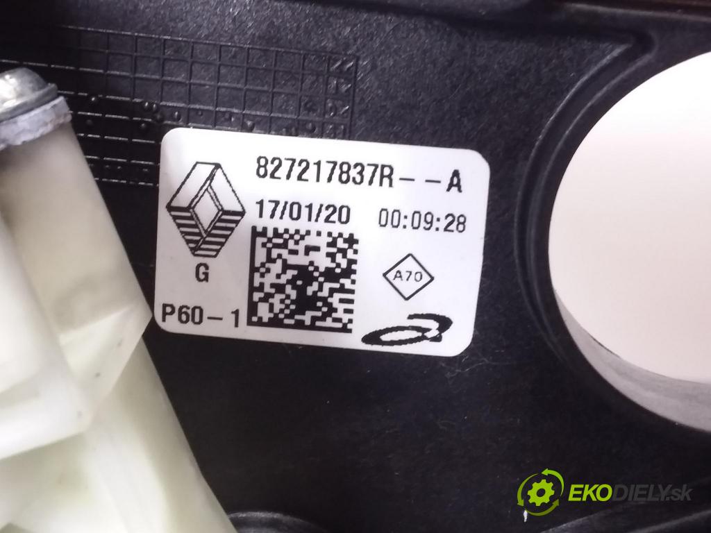 Renault Clio 2020 mechanismus stahování Sklenka: Zad: Levý: 827217837R