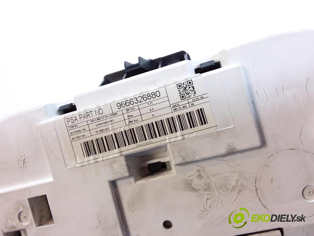 Citroen C5 2010 prístrojovka/ budíky 9666326880