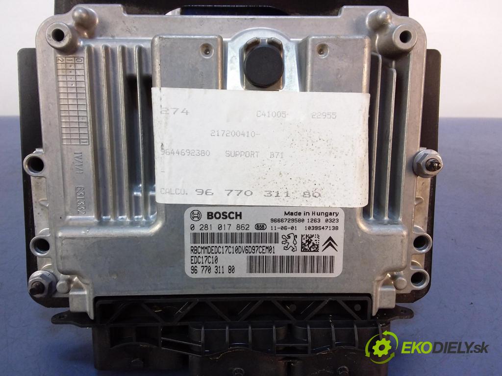 Citroen C4 2011 riadiaca jednotka Motor: 9677031180