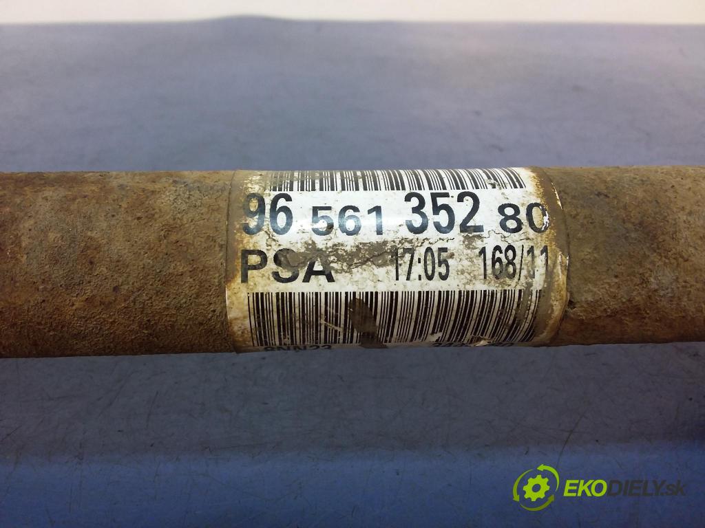 Citroen C4 2011 poloos ľavá Predné 9674089680