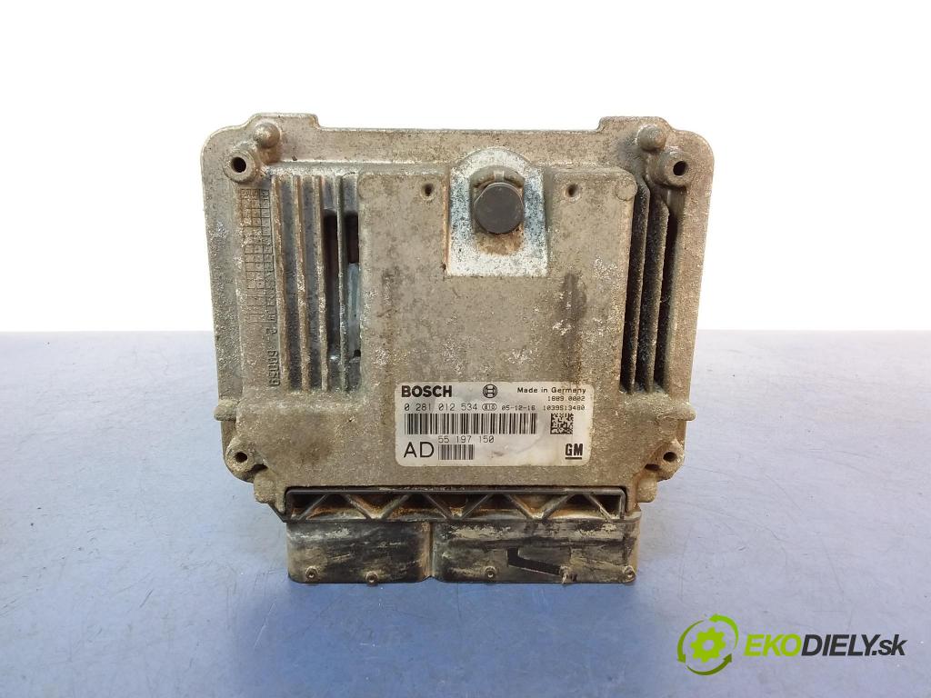 Opel Vectra 2006 riadiaca jednotka Motor: 0281012534