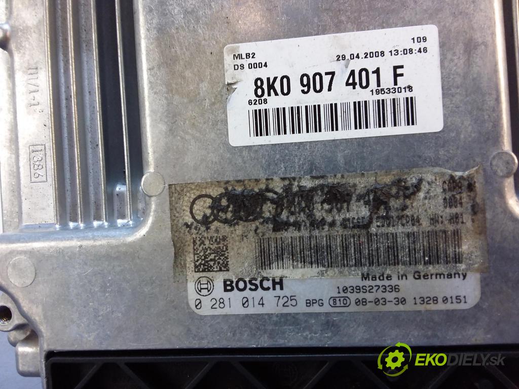 Audi A4 2008 riadiaca jednotka Motor: 8K0907401F