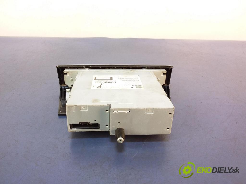 Mazda 6 2016 Radio I Navigácia: GMB6-669G0