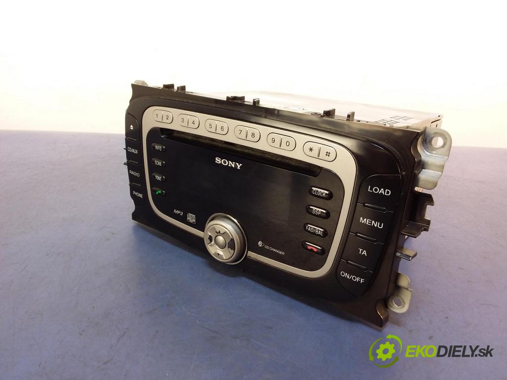 Ford Mondeo 2008 Radio I Navigácia: 7S7T-18C939-BF