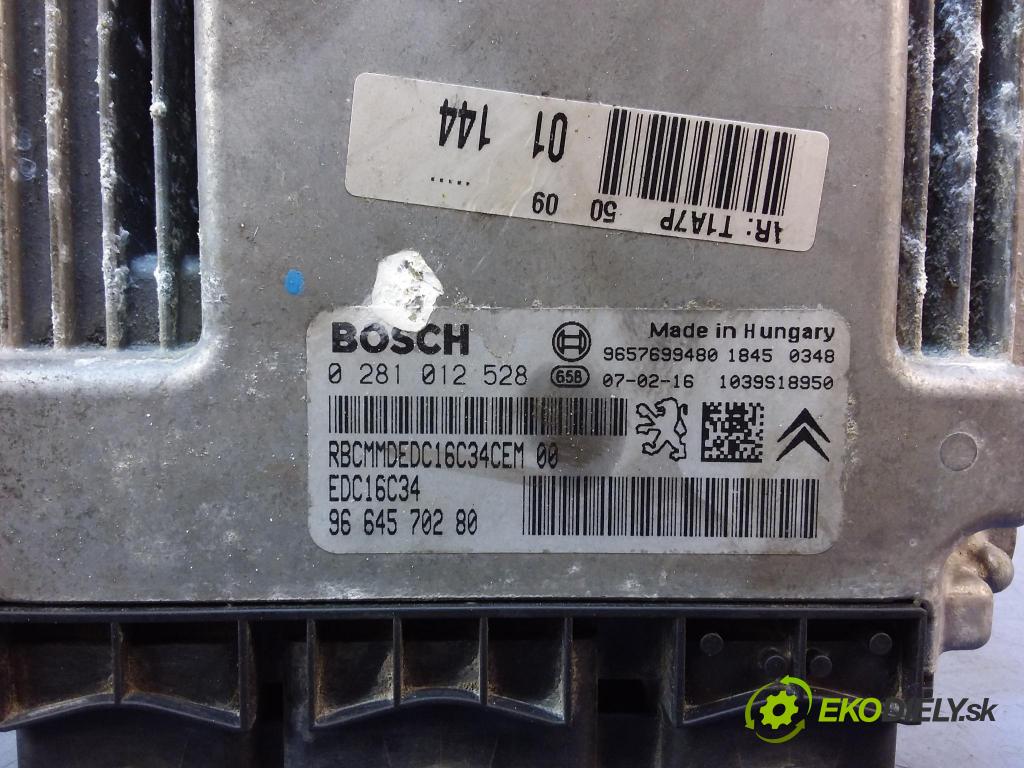 Peugeot 206 2007 riadiaca jednotka Motor: 9664570280