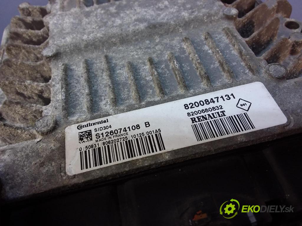 Renault Modus 2010 riadiaca jednotka Motor: 8200847131