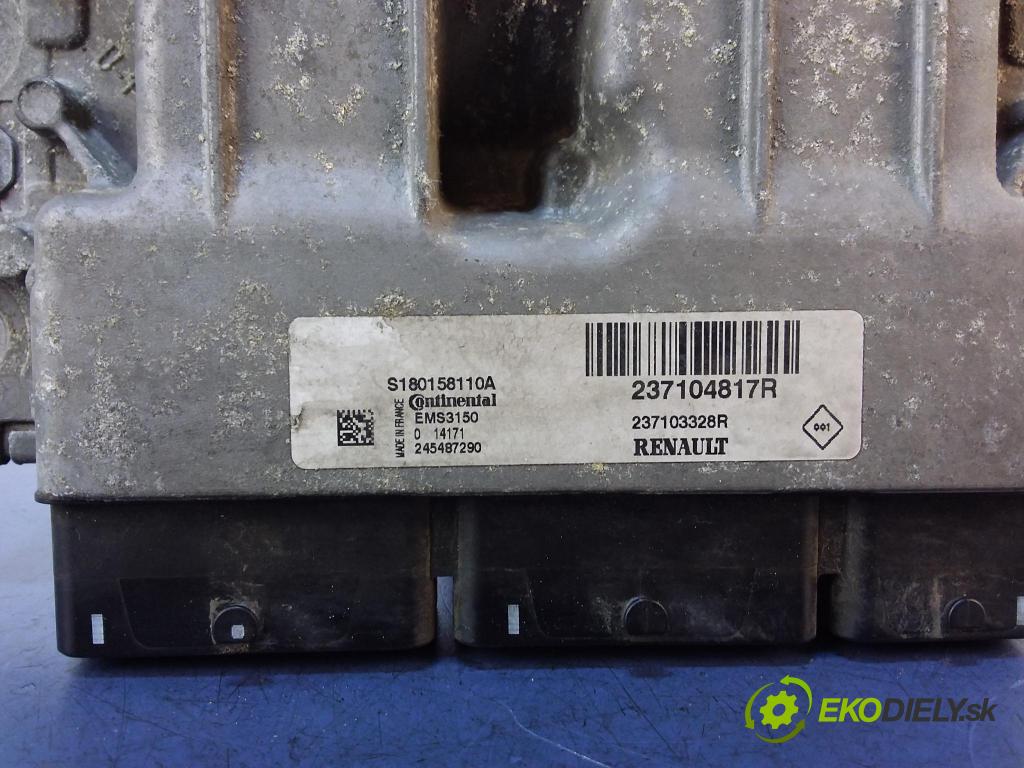 Renault Megane 2014 riadiaca jednotka Motor: 237104817R
