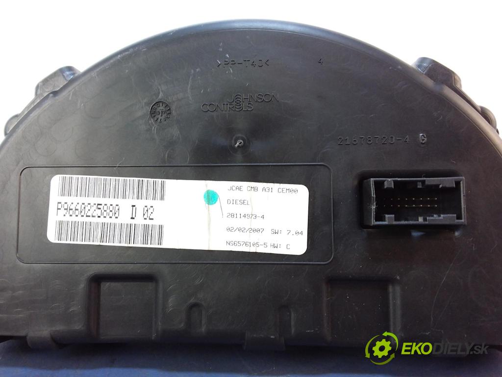 Citroen C3 2007 prístrojovka/ budíky P9660225880