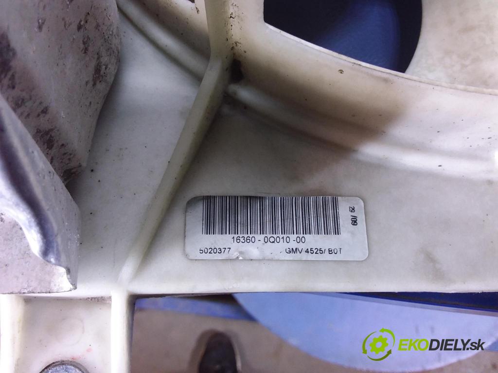 Toyota Aygo 2009 Ventilátor Chladič: 5020377