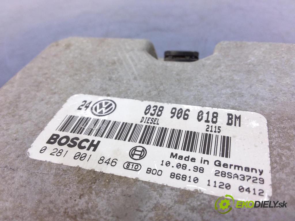 Vw Golf 1999 riadiaca jednotka Motor: 038906018bm