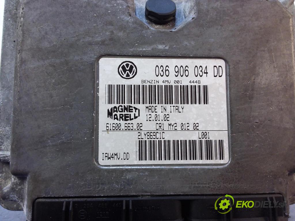 Vw Polo 2002 riadiaca jednotka Motor: 036906034DD