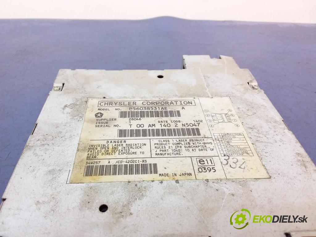 Chrysler Voyager 2002 Menič: P56038531AD