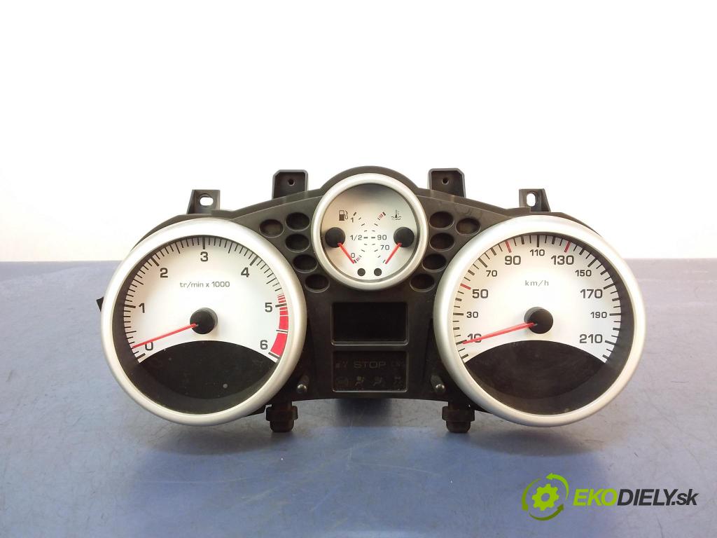 Peugeot 206 2012 prístrojovka/ budíky 9666637280